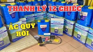 Bình Xịt Thuốc Sâu DEWOO 1 Bơm - Thanh Lý Nốt 12 Bình Phun Thuốc Giá Siêu Rẻ