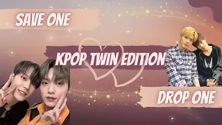 [KPOP GAME] - SAVE ONE DROP ONE TWIN EDITION