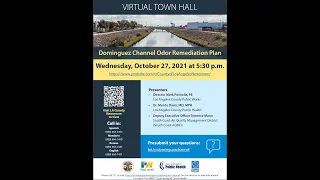 L.A. County Dominguez Channel Odor Remediation Plan Town Hall
