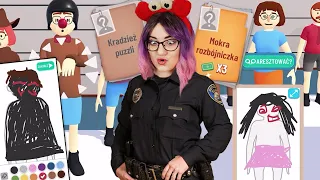 Rysuje PRZESTĘPCÓW ale NIE POTRAFIĘ ✏️👮‍♀️ Line Up