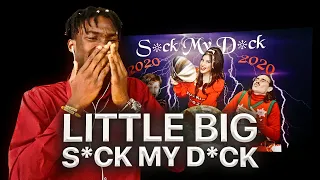 ИНОСТРАНЕЦ СЛУШАЕТ: LITTLE BIG - S*ck My D*ck 2020 / РЕАКЦИЯ