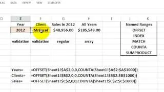 Dropdown Boxes with Unique Entries in Excel