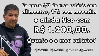 Aprenda 2 formas diferentes de resolver esse problema com frações