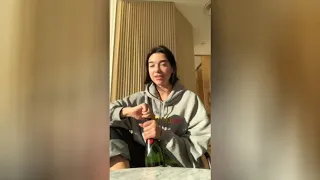 Dua Lipa's reaction after she is nominated for 2 Grammys(Emotional)