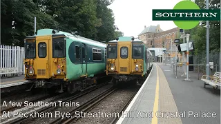 A few Southern Trains by Peckham Rye, Streatham Hill and Crystal Palace | South East Trainspotter