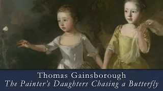 Thomas Gainsborough, 'The Painter's Daughters Chasing a Butterfly' (c1756)