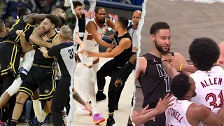 NBA Top 10 "most heated" moments of 2024 season