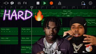 How to make a HARD PIANO TRAP Beat on GarageBand iOS! (2023)