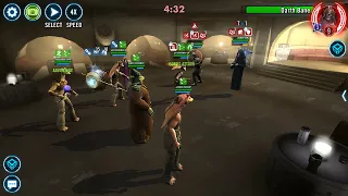 SWGOH - Gungan's Jar Jar-cron Vs SEE+Bane-cron