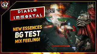 New Essences BG TEST | Insane Burst Damage But Mix FEELING | Diablo Immortal