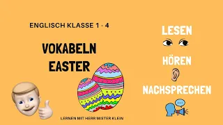 Vokabeln zu "Easter" (Englisch Klasse 1 bis 4)