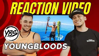 Reaction Video to YBS Youngbloods - Catch And Cook In A Transparent Kayak