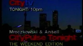 Citypulse Weekend Edition promo October 1983