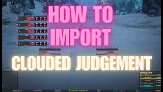 How To Import CLOUDED JUDGEMENT ElvUI Profile by JiberishUI