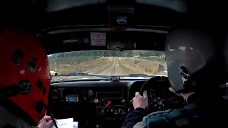 SS1 Greystoke, Malcolm Wilson Rally 2023 Paul Thompson & Josh Davison