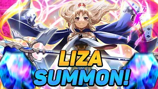 I Tried SUMMONING For STAR GOD LIZA! "Grand Summoners"