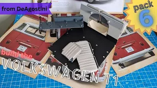 VOLKSWAGEN T1 BUILD stages TWENTY THREE to TWENTY SEVEN from DeAgostini Collectibles.