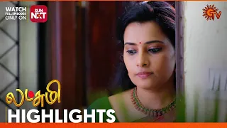 Lakshmi  - Highlights | 19 March 2024  | Tamil Serial | Sun TV