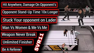 Top 10 Best Cheats For wwe Svr 2011 ppsspp By Psp Gamer