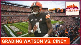 Deshaun Watson wasn't GREAT... but he was BETTER THAN THE STATS in the Browns win over the Bengals