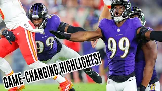 ODAFE OWEH [EXPLOSIVE] GAME WINNING HIGHLIGHTS 🔥vs KC CHIEFS | Ravens vs Chiefs 09/19/2021