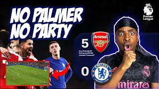 ARSENAL are STILL in THE TITLE RACE😱| Arsenal 5-0 Chelsea ( LONDON DERBY) | REACTION!!