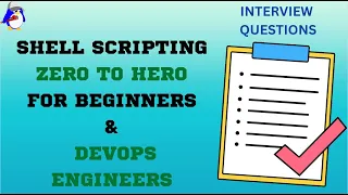 Shell Scripting for DevOps|Shell Scripting Zero 2 Hero|Shell Scripting Interview Questions| #devops