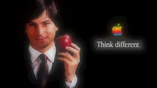 Тот самый рекламный ролик Apple "Think different" ("Думай иначе"). Озвучивает Стив Джобс