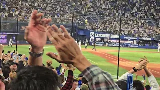 筒香嘉智選手復帰第1号ホームラン！大逆転でハマスタ狂喜乱舞！！！#プロ野球 #2024 #ベイスターズ