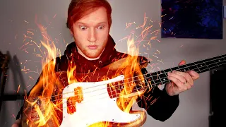 I set my bass on FIRE and it sounds UNREAL