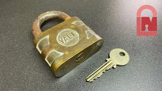 Chunky Vintage Yale 870 Padlock Picked