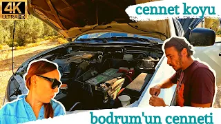 OFFROAD KARAVAN KAMP - ÇIĞLIK ATAN DOMUZLAR - BODRUM'UN CENNETİ #karavan #l200 #kamp