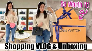 Louis Vuitton Unboxing *I'm OBSESSED🤩* & Luxury Shopping VLOG part 3 in Melbourne!