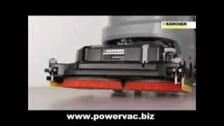 PowerVac Karcher B80 scrubber