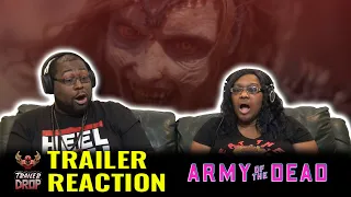 Army of the Dead Official Trailer Reaction | Trailer Drop