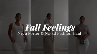 Fall Feelings Net a Porter, NA-KD fashion Haul (Loewe, Skims, Sporty&Rich, CrystalHaze, JosefineHJ)