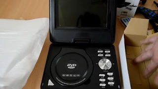 DVD Player portabil 7.5 Inch PNI NS769 cu Tuner TV, Radio, slot USB, Card SD si jocuri