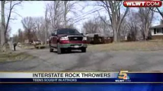 Police Looking For Rock Throwers