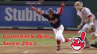 Cleveland Indians | Comeback Wins (Since 2013)