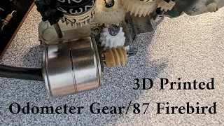 3D Printed - Odometer Gear for a 87 Pontiac Firebird