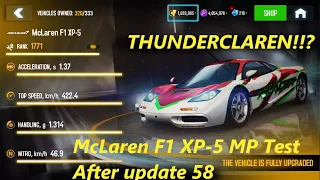 Asphalt 8: THUNDERCLAREN!!!! A NEW BEAST!!? McLaren F1 XP 5 Multiplayer after update 58