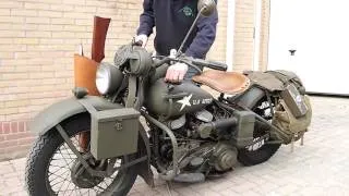 Harley Davidson starten Liberator 1943