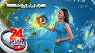 Bagyong Jenny, isa nang tropical storm; inaasahan pang lalakas sa mga susunod... | 24 Oras Weekend