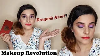 TESTING MAKEUP REVOLUTION'S DRAGON'S HEART PALETTE