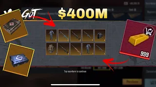 $400 Million Metro Cash Crate Opening ! FABLED Items | PUBG Metro Royale