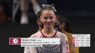 2021 NCAA Gymnastics Champs Semi-final Session 2 Bars 720p60 9630K