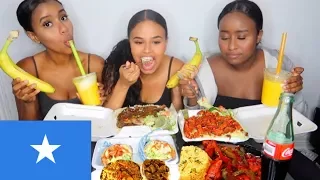 SOMALI FOOD MUKBANG | FENTY vs. KYLIE & INSECURE REVIEW