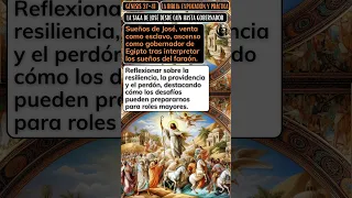 La Saga De José Desde Caín Hasta Gobernador La Biblia, Explicación y Práctica. #cristo #bliblia #fe