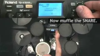 V-Drums TD-4K (5/6) Tuning & Muffling