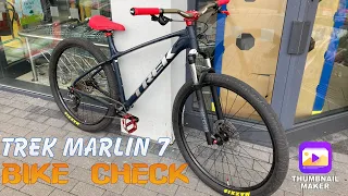 2021 Trek Marlin 7 Bike Check/Review wheelie bike